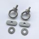 thumbnail image 3 of Juego de 4 Tuerc Riel de Montaje de Kayak, Ojales de , Sujetadores Elásticos, Clip de Soporte Soledad Tuerca de tornillo para riel de kayak, 3 of 10