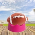 thumbnail image 2 of Hexagon Ball Stand Durable Lightweight Football Multipurpose Volleyball Portable Red, 2 of 9