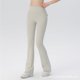 thumbnail image 1 of Pantalones de Yoga de Yoga de tipo Alo para mujer con cordón de cintura alta, pantalones de ejercicio de entrenamiento para adelgazar, sueltos, sueltos, casuales y rectos, hasta la cintura, 1 of 1