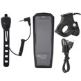 thumbnail image 2 of Front Solar Charging Bike Front Light High Brightness Flaslight with Horn for Mountain Bike Night Cycling, 2 of 8