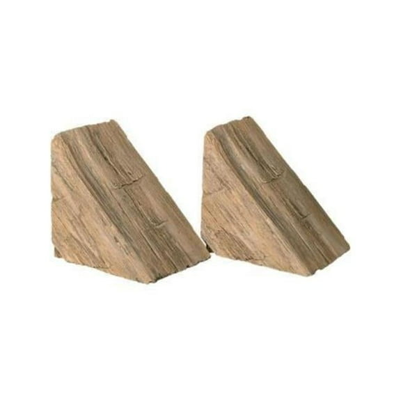 Lexington Hearth RB-C-LH-PH Rustic Corbel Fireplace Mantel, Pale Honey - Set of 2