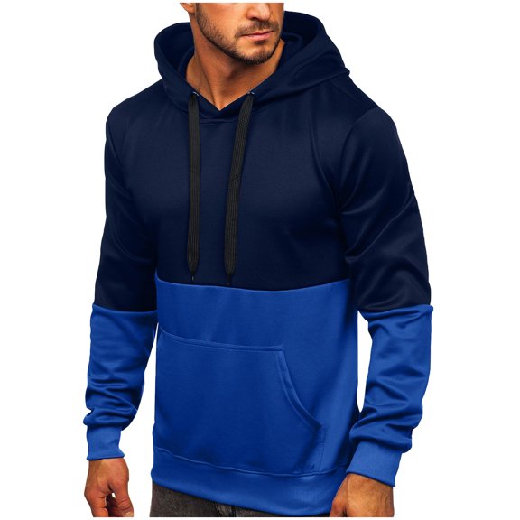 Xihbxyly Hooded Sweatshirts for Men Men's Hoodies Graphic Print Long Sleeve Drawstring Pullover Hoodies Sweatshirt with Pocket Trendy Big and Tall Hoodie Sweatshirt