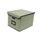 thumbnail image 4 of Caja de almacenamiento plegable para juguetes, dormitorio, oficina, armario, organizador Verde claro, 4 of 8