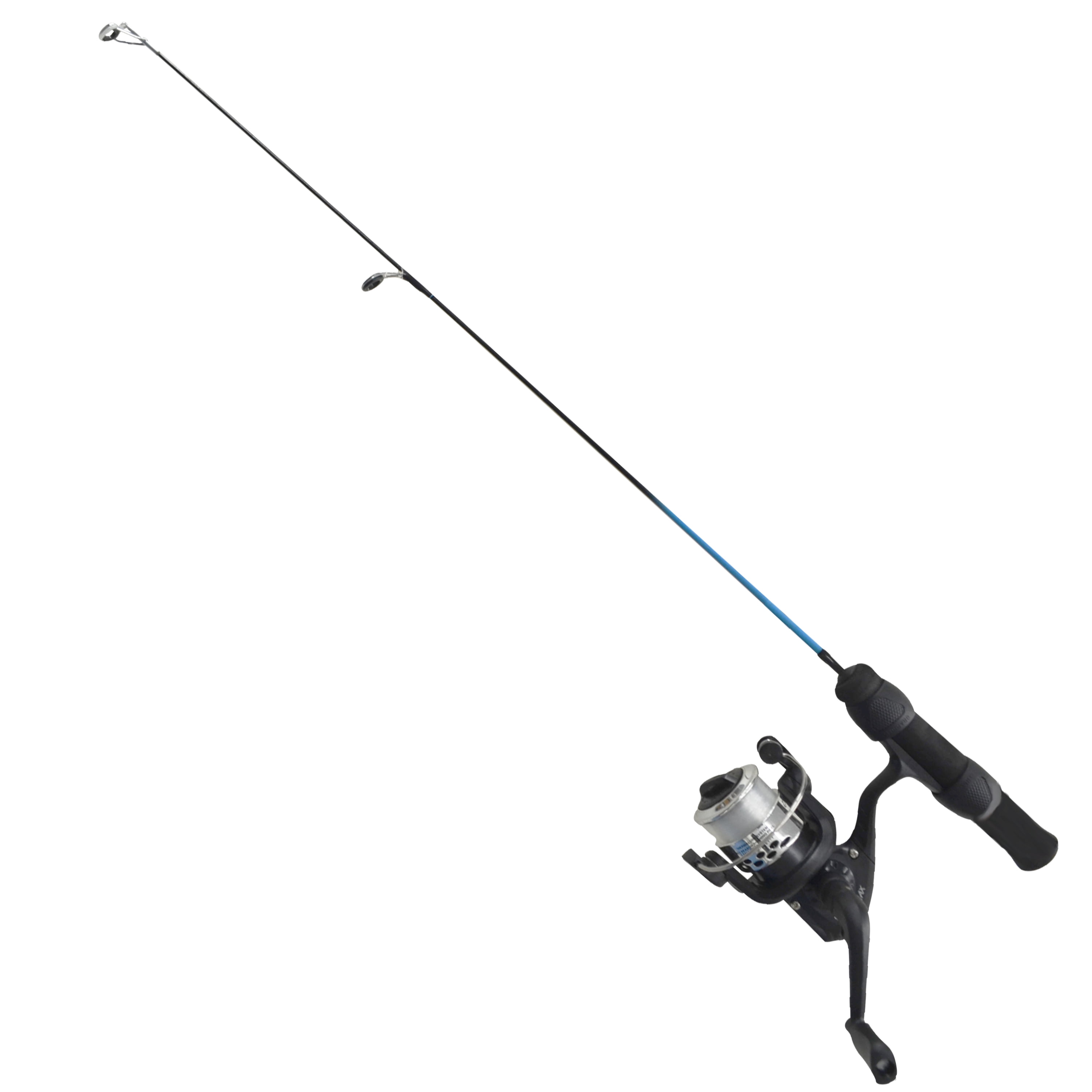 HT Enterprises Hardwater Ice Fishing Rod and Reel Combo 24'' Rod and Medium Action Reel