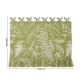thumbnail image 3 of Dmlowu Ruffled Oven Skirt, Adjustable Tie Waterproof Oven Skirt Curtain, Stain-Resistant Cover for Oven Sink Toaster Microwave, Farmhouse Kitchen Decor, 3 of 7