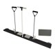 thumbnail image 2 of Tabla para flexiones, soporte para flexiones, profesional, silencioso, multifuncional, para hombres y mujeres. Negro, 2 of 8