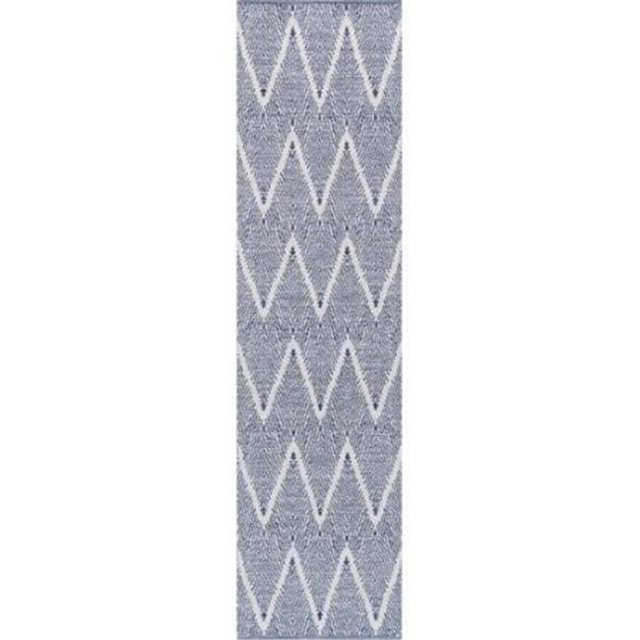 9 x 12 ft. Simplicity Collection Hand - Woven Cotton Area Rug, Navy