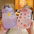 thumbnail image 5 of 1.4l Sports Water Bottle Large Capacity Fitness Graduated Straw Cup, 5 of 5