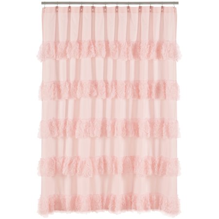 Rose Pink Single Shower Curtain by Sweet Jojo Designs