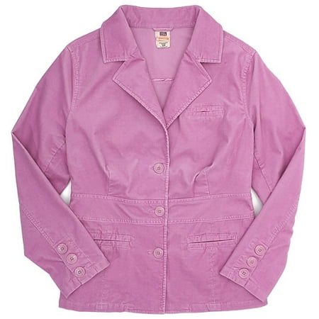 Faded Glory - Women's Plus Long Corduroy Blazer