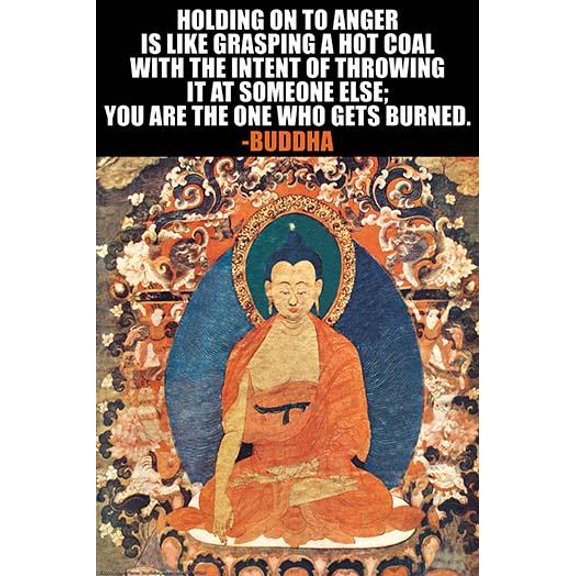 Holding on to anger- Fine Art Canvas Print (20" x 30")