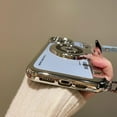 thumbnail image 6 of Electroplated Camera Phone Case with Hand Strap, Vintage Style Camera Design Phone Case for iPhone 14 13 12 11 Pro Max Case, 6 of 7