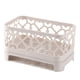 thumbnail image 5 of Yuarrent Blanco Organice la vida con estas cajas de almacenamiento gruesas y duraderas Organizador de cocina de PP para baño Organizador de Blanco crema 2Conjunto, 5 of 6