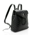 thumbnail image 2 of Pre-Owned Saint Laurent Matelasse Calfskin Monogram LouLou Medium Backpack, 2 of 11