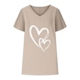 thumbnail image 3 of Birdeem Blouse d'Été Aguichant Mode Imprimée Col en V Manches Courtes pour Femmes, 3 of 6