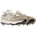 thumbnail image 7 of New Balance Women's Fresh Foam 574 Low Metal Softball Cleat Grey Medium 6, 7 of 7