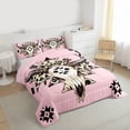 thumbnail image 3 of Castle Fairy Bull Skull Queen Comforter Set,Animal Print Aztec Bedding Comforter Set, 3 of 8