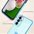 thumbnail image 2 of for Samsung Galaxy A14 5G Case Heart Plating Electroplate Luxury Elegant Case Camera Protector Soft TPU Shockproof Protective Corner Back Cover Galaxy A14 5G Case -Blue, 2 of 11