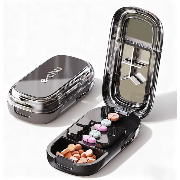 Pill Cutter Splitter for Small and Tiny Pills, Cut into 1/2, 1/3, 1/4 Pills