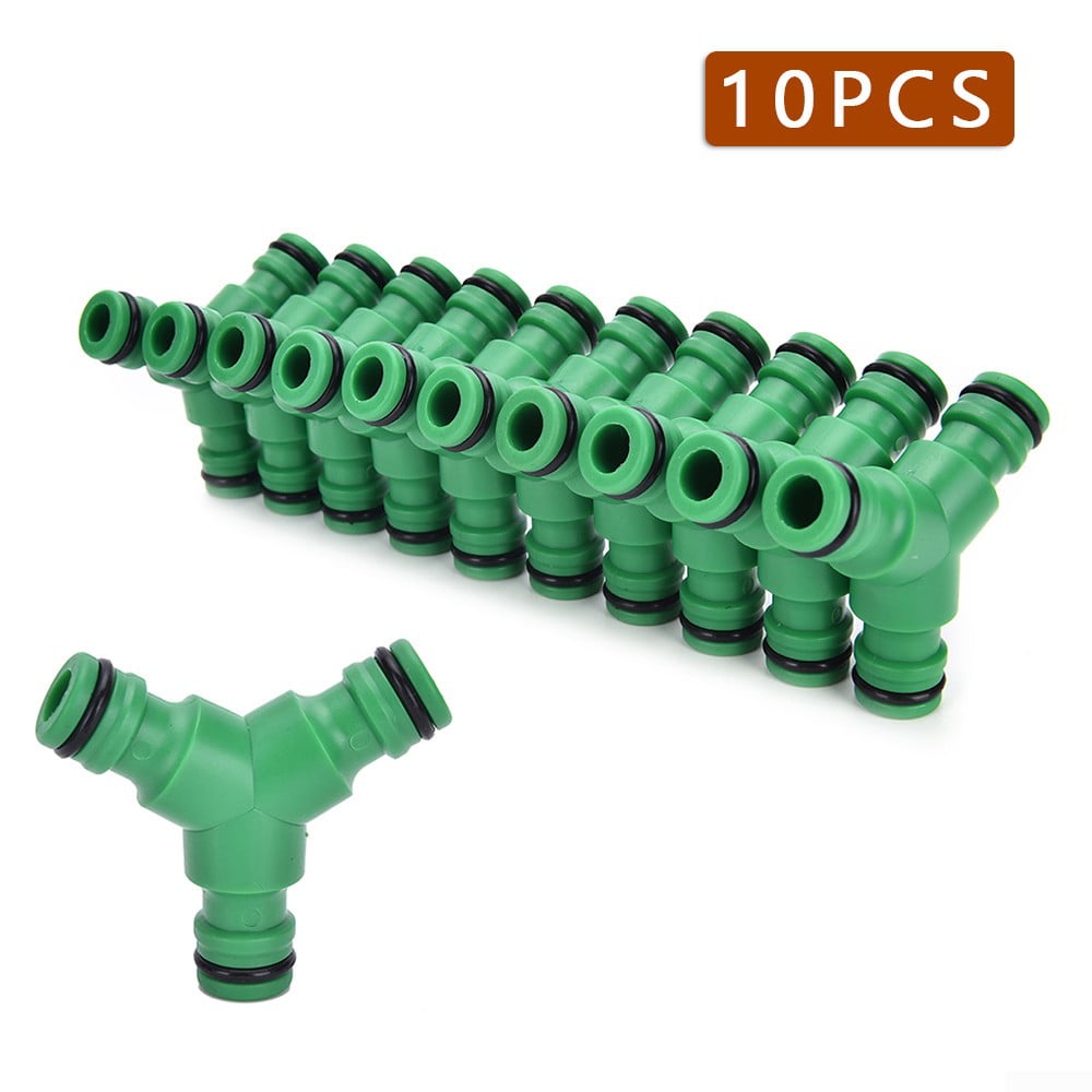 5Pcs 1/2"Male Thread To 8/11mm Hose Connector Garden Irrigation Splitter Fitting 