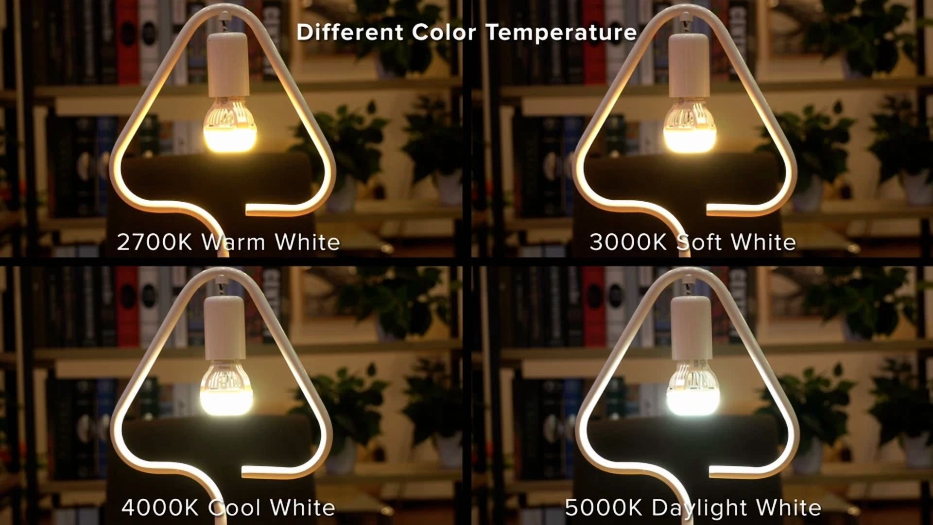 Led Light Bulb 60W Equivalent A15 4000K 9W Efficient 900Lm Led Home Lamp 4 Pack