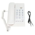 thumbnail image 3 of Landline Phone, Multifunctional Desktop Phone Large Button  Durable  For Home White, 3 of 8