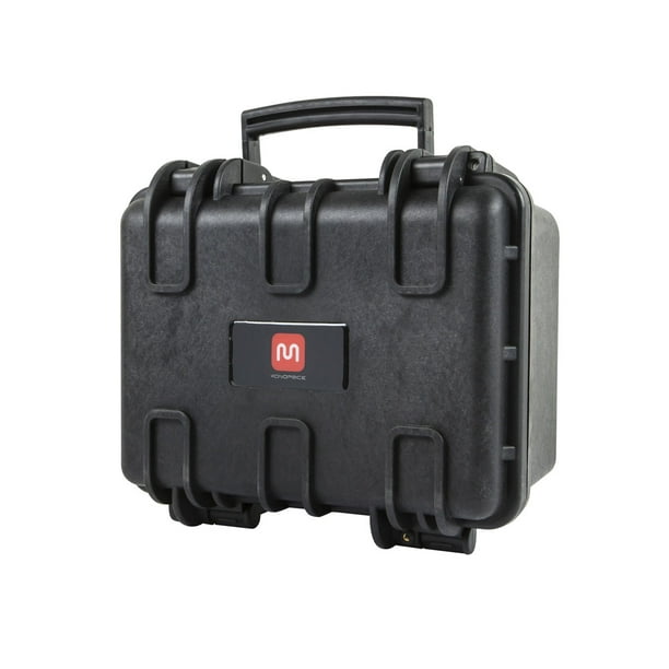 Monoprice Weatherproof Hard Case with Customizable Foam, 12" x 10" x 8