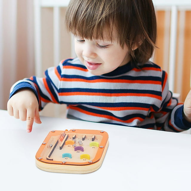 Jeu de Labyrinthe à Balles pour Enfants Jouet Éducatif Parent-Enfant Course Jeu Éducatif Labyrinthe à Balles Jouet pour Enfants