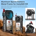 thumbnail image 2 of Funda protectora de cámara REYGEAK para Insta360 X4 con funda, 2 of 7