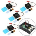 thumbnail image 2 of 4 Pcs Ventilateur Carré avec Dissipateur de Chaleur Kit de Refroidissement pour Raspberry Pi 4 Modèle B 3B+ 2B B+, 2 of 10