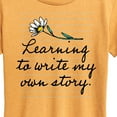 thumbnail image 3 of Instant Message - Write My Own Story - Women's Short Sleeve Graphic T-Shirt, 3 of 7