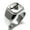 Silver, variant on Stainless Steel Greek Mythology Minotaur Engraved Square Flat Top Biker Style Polished Signet Ring