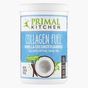 Primal Kitchen Vanilla Collagen Fuel Drink Mix, Vanilla Coconut Collagen Peptides, No Sugar or Dairy, 13.1 Ounces