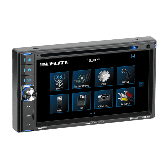 BOSS Audio Systems Elite BV765B 2 Din Bluetooth Touchscreen Car Stereo System