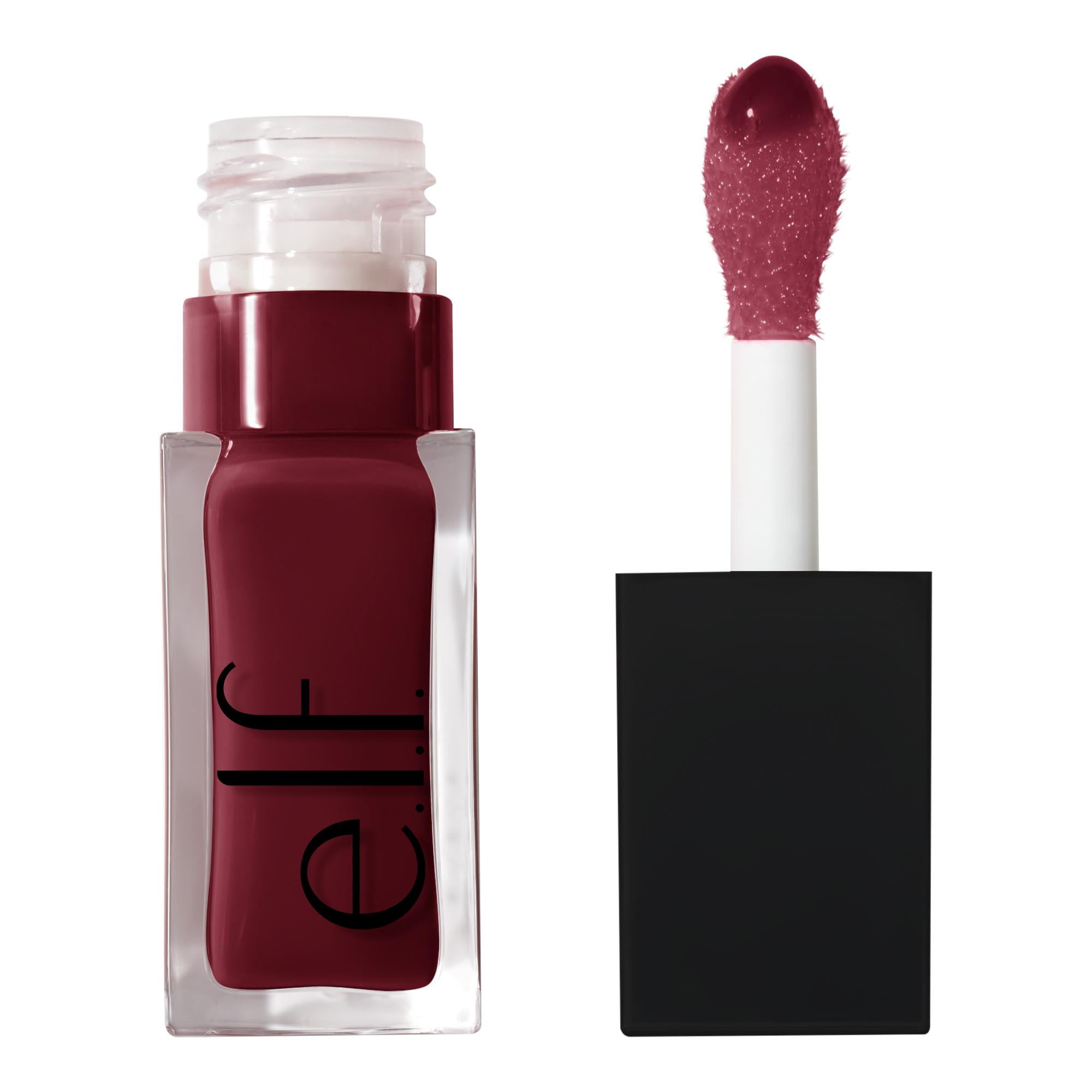 (4 pack) e.l.f. Glow Reviver Lip Oil, Jam Session, 0.25 fl. oz.