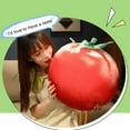 thumbnail image 6 of Vegetables Plush Soft Toy, Simulation Broccoli Pumpkin Pepper Tomato Eggplant Potato for Home Decoration, 6 of 7