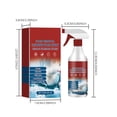 thumbnail image 4 of Bathroom Cleaning Spray, Foam-Action Cleaner for Bathrooms Appliances, Fast Stain Remover Spray for Tubs Sinks Fixtures, Multi-surface Household Cleaner for Kitchens Bathrooms, Cleaning Supplies, 4 of 8
