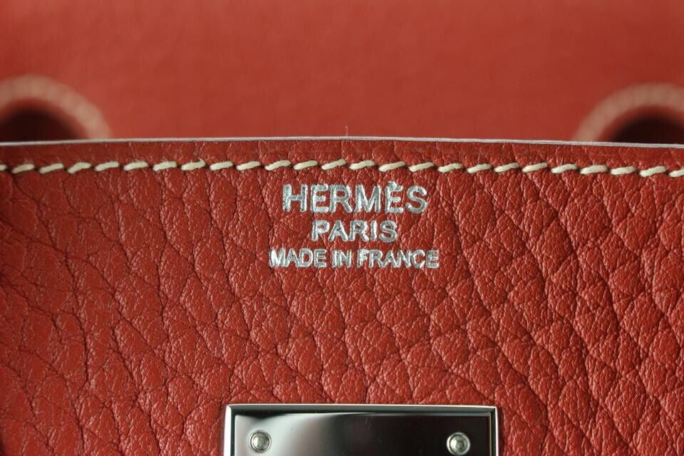 Hermès Sanguine Togo Leather Birkin 30 2H1028