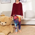 thumbnail image 6 of Hirioo Watercolor Butterfly Guinea Pig for Teenagers' Pajama Pants Womens Lounge Pants with Pockets Pj Bottoms Pants for Men-Medium, 6 of 6