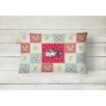 thumbnail image 2 of Carolines Treasures CK5480PW1216 Telescope Eye Goldfish Love Canvas Fabric Decorative Pillow, Red, 12H x16W, multicolor, 2 of 3