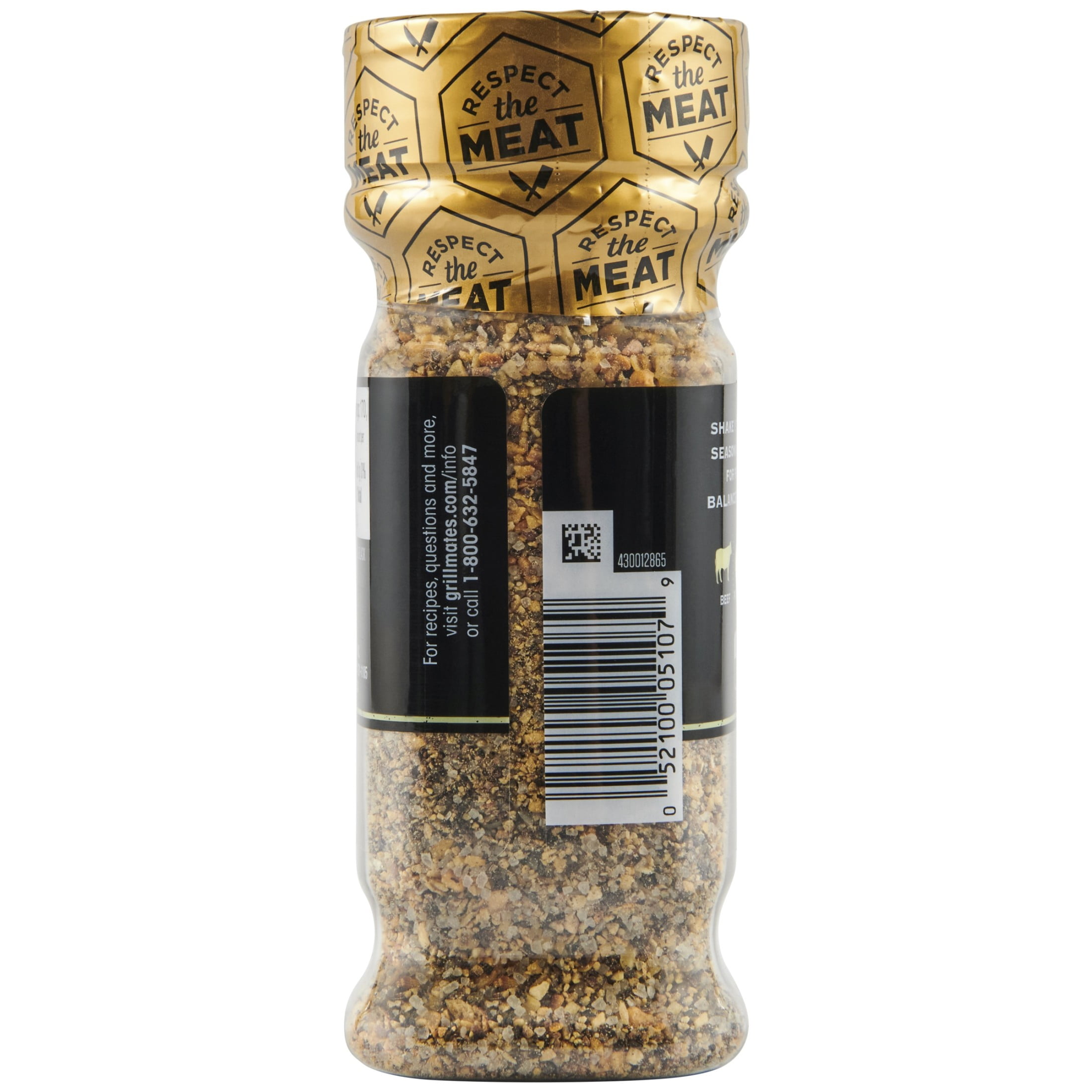 McCormick GRILL MATES Gluten Free Butcher All Purpose Seasoning, 6.03 oz Bottle