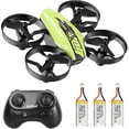 thumbnail image 1 of Cheg Mini Dr For Kids And Beginners With 3 Recharable Batteries, Pocket Rc Quaopter Indoor Micro Dr, 1 of 5