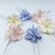 thumbnail image 3 of 6 piezas mujeres colores fiesta de baile boda nupcial flor horquillas Macarena Pin de pelo de novia, 3 of 8