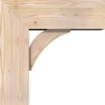 thumbnail image 3 of Ekena Millwork 7 1/2"W x 20"D x 20"H Thorton Block Smooth Bracket w/ Offset Brace, Douglas Fir, 3 of 25