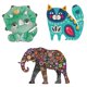 thumbnail image 2 of Rompecabezas De Animales De 500 Uds., Rompecabezas De Dinosaurio Para Adultos Y Niños, Juego De Rompecabezas De Aprendizaje Educativo Preescolar Methold FN007965-01, 2 of 6