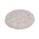thumbnail image 3 of Cojín acolchado para asiento colgante, cojín para silla de huevo, almohada de suelo, grueso y elegante, para silla de jardín al aire libre Gris claro, 3 of 8