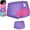 Purple, variant on ZHENHONG Boxer Briefs for Women Chevaroo Padded Underwear Chevaroo Underwear Chevaroo Underwear for Women