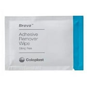 Brava Ostomy Adhesive Remover Wipe Box 30 Count
