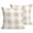 Beige, variant on Throw Pillow Covers 18x18 Inch Set of 2 Brown White Buffalo Plaid Decorative Pillows Cushion Case Soft Square Pillowcases Classic Checked Throw Pillows for Couch Sofa Bed Chair Home Decor