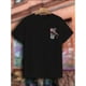 thumbnail image 1 of Men'S Anime Girls and Sakura Pattern Cotton T-shirt, 1 of 5